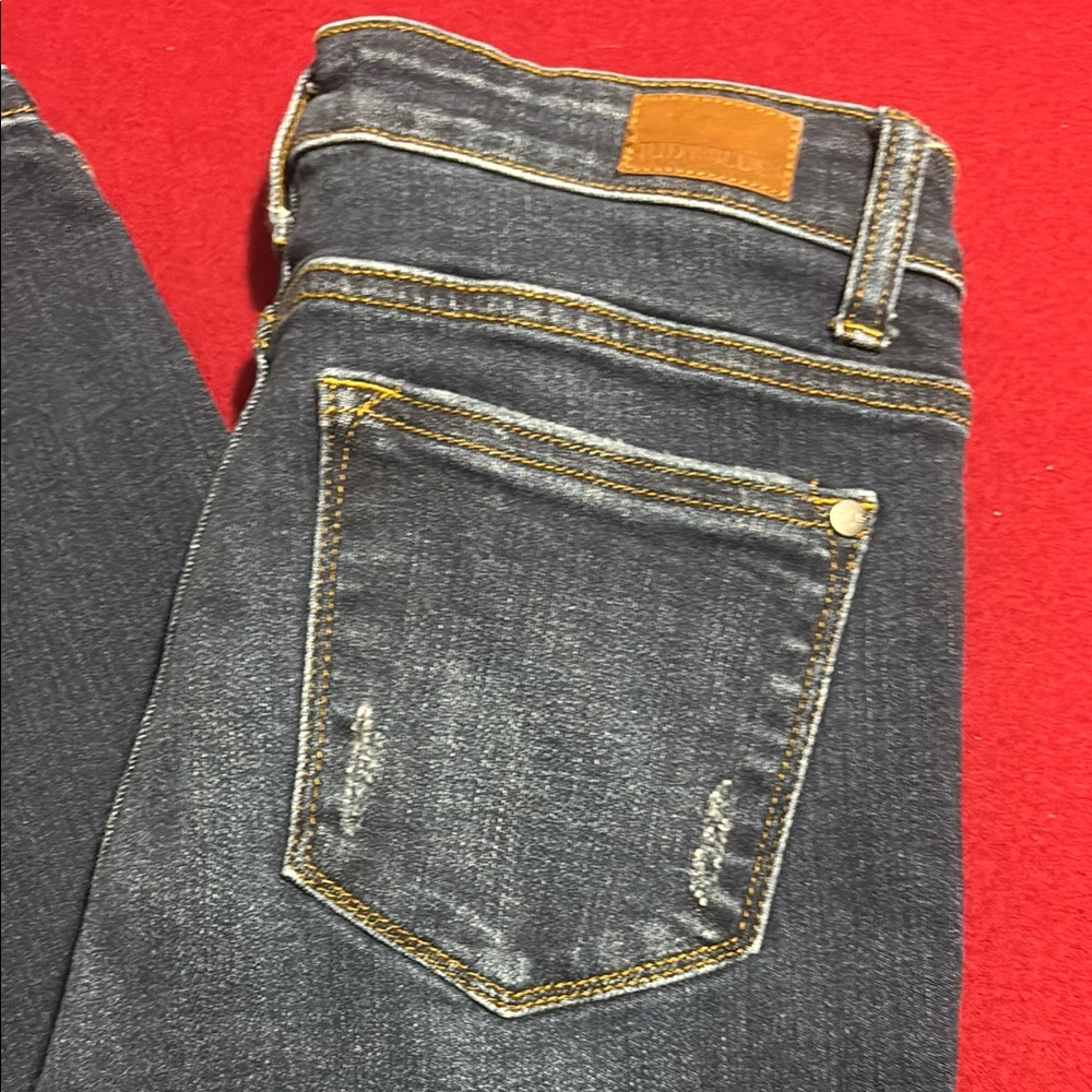 Judy Blue Skinny Blue Denim Jeans - Picture 2 of 9